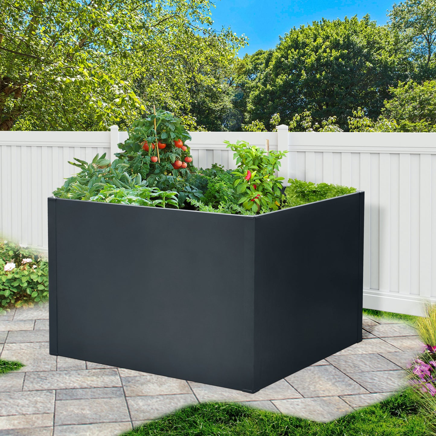 Hochbeet Twin-Wall S 90 x 90 x 76 cm