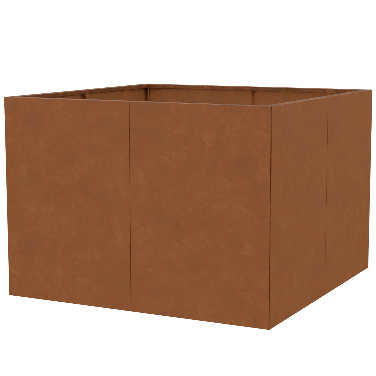 Hochbeet Cortenstahl 100 x 100 x 70 cm