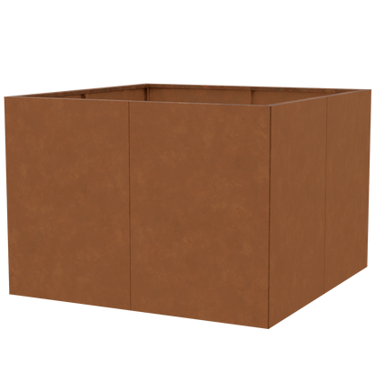 Hochbeet Cortenstahl 100 x 100 x 70 cm