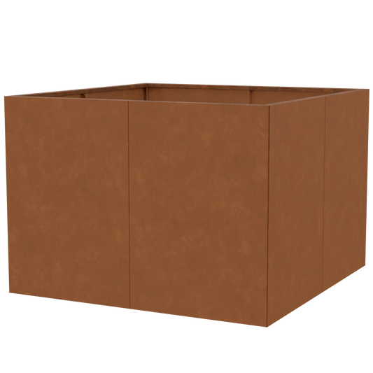 Hochbeet Cortenstahl 100 x 100 x 70 cm