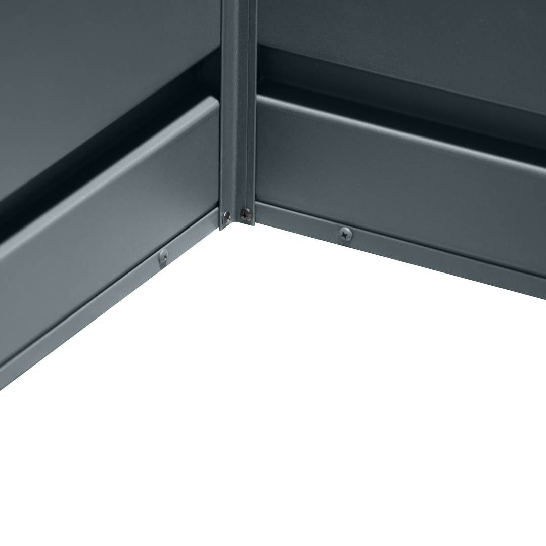 Hochbeet Twin-Wall Ecke 180 x 180 x 76 cm