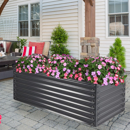 Pflanzkasten "Welle" rechteckig 150 x 60 x 60 cm